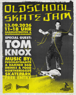 Old School Skate Jam 2026 in der Northbrigade - Old School Skate Jam 2026 | Northbrigade Köln | Concretewave Skateshop 