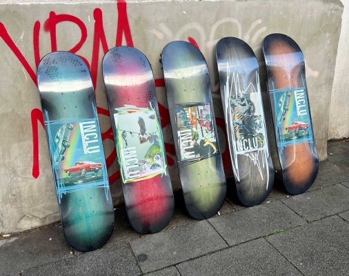 INCLU Skateboards - 