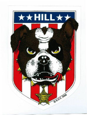 Powell & Peralta Hill Bulldog sticker