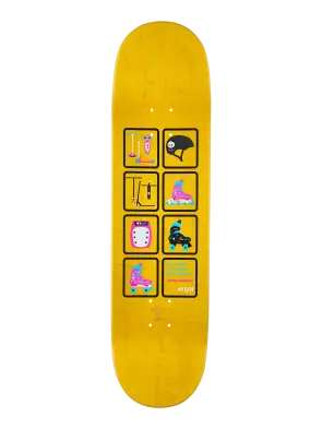 Enjoi Skateboards Big Box Roller Blades Pink deck 8.5"