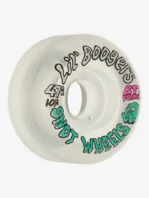 Snot Wheel Company Lil Boogers Conical Clear 47mm 101a
