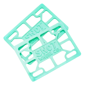Snot Wheel Company Booger Blocks 1/8" Risers Teal