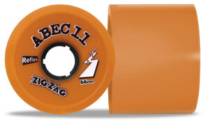 Abec11 Zig Zags Reflex 66mm 86a Orange Paar