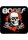 Powell & Peralta Ripper Bones sticker Black