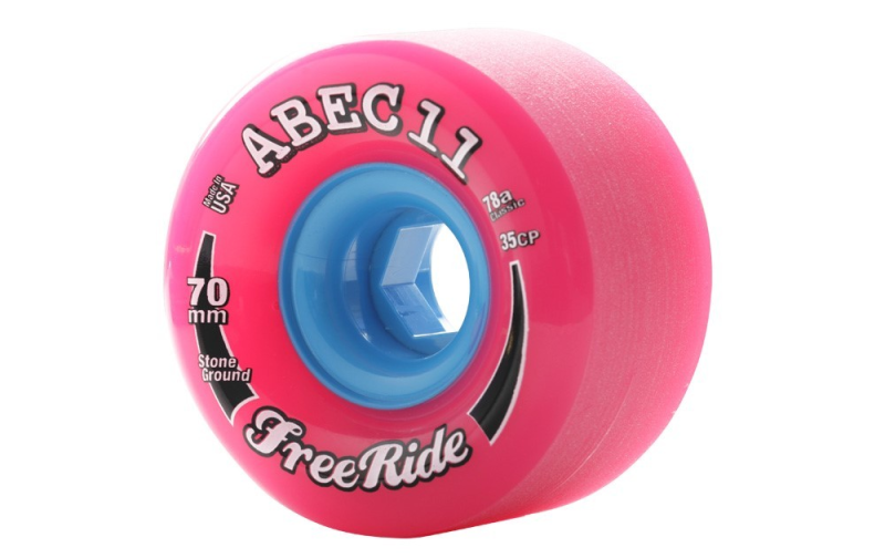 Abec11 StoneGround FreeRide Wheels 78a Pink