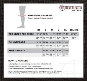 187 Killer Pads Pro Knee Pads Medium