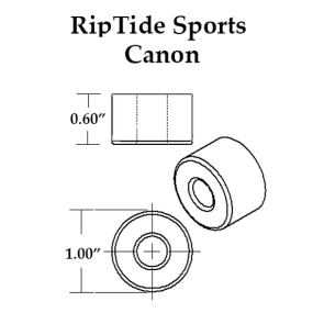 Riptide APS Canon Bushings 95a Red