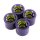 Divine Urethane Co  Road Rippers wheels 70mm Purple 78a
