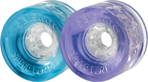 Seismic Speed Vent Wheels Clear 77mm