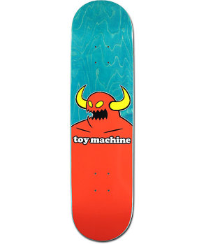 Toy Machine Monster Turquoise Deck 7.75&quot;