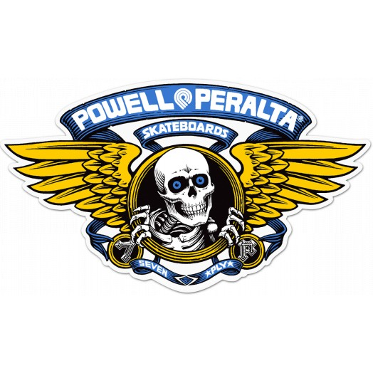 Powell & Peralta Winged Ripper diecut 12 Sticker