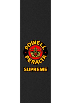 Powell & Peralta griptape Sheet 9x33 Supreme black