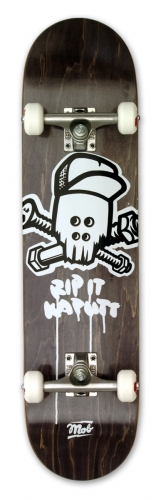 Mob Komplett Skateboard Skull 7.75 Black