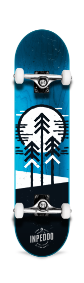 Inpeddo Forest Blue 7.75" Complete Skateboard