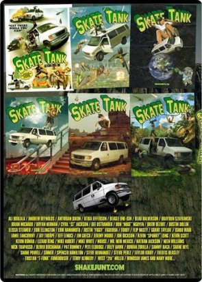 Shake Junt Skate Tank DVD