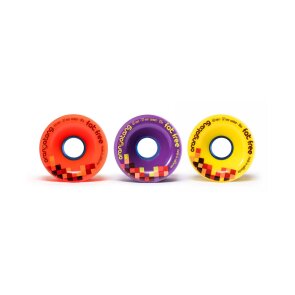 Orangatang Fat Free Wheels 65mm 86a Yellow