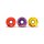 Orangatang Fat Free Wheels 65mm 86a Yellow