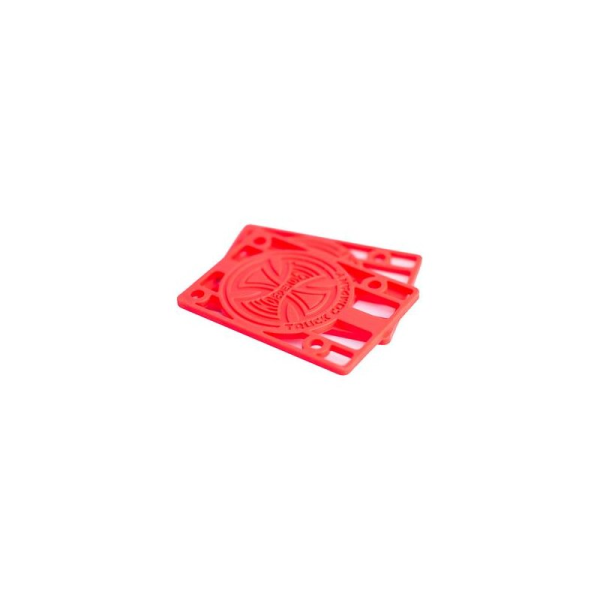 Independent Riserpads 1/8 Paar red