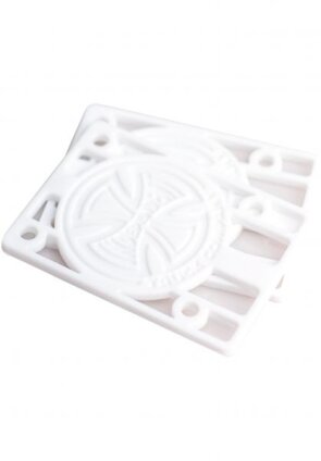 Independent Riserpads 1/8 Paar white