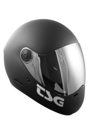 TSG Pass Fullface Helmet Solid matt black XLarge