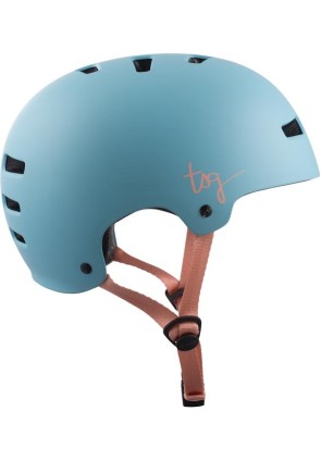 TSG Evolution Women Skate/BMX Helmet satin porcelain blue L/XL 57-59cm