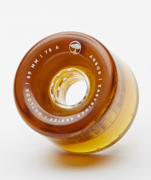 Arbor Outlook Wheels 69mm 78a amber