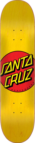 Santa Cruz Classic dot FA20 Deck yellow 7.75