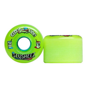 Cloud Ride lime slusheez Wheels 62mm 78a