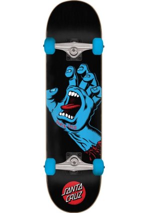 Santa Cruz Screaming Hand Full Complete Skateboard Black...