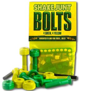 Shake Junt Bag OBolts 4 Green 4 Yellow 1" Phillips