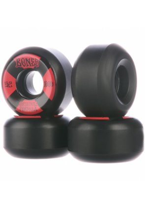 Bones wheels 100s OG V5 100A 52mm black/red