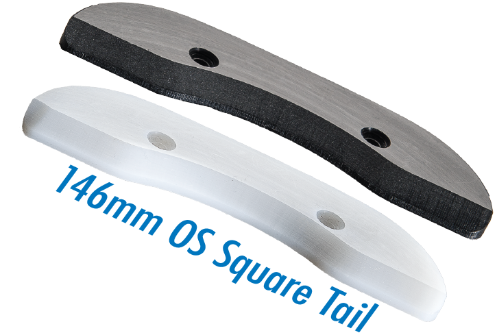 Seismic SKID PLATES 146mm Old School Square Tail