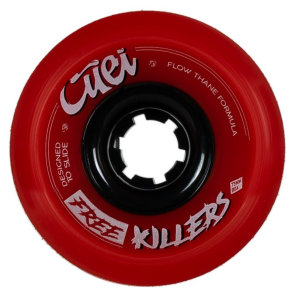 Cuei Free Killers Wheels 73mm 80a red