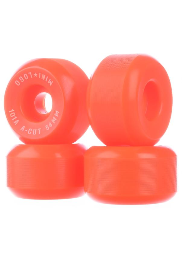 Mini-Logo Skateboardrollen A-Cut #3 54mm 101A orange
