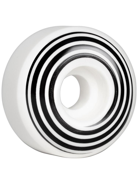 Hazard Wheels Swirl CP+: Radial White Wheels 53mm 101a