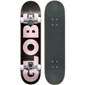 Globe G0 Fubar Black Skateboard complete 8"