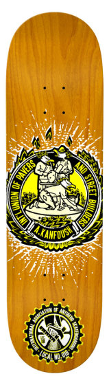 Anti Hero Kanfoush Local 18 Union Deck 8.38"