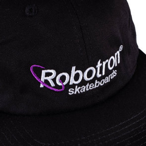 Robotron Skateboards 6-Panel Cap Interweb black