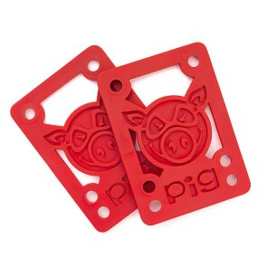 Pig Riserpads 1/8 Paar red