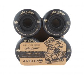 Arbor Spud Axel Serrat Wheels 64mm 82a black