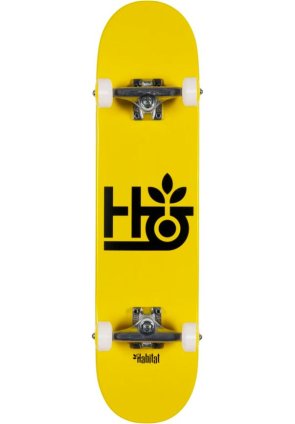 Habitat Pod Yellow Complete Skateboard 7.5"