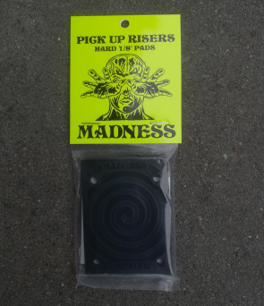 MADNESS Skateboards Pick Up Risers Hard 1/8 Pads