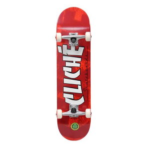 Cliche Banco Red Mini Complete Skateboard 7