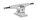 Krux Trucks K5 DLK silver 8.5" set of 2