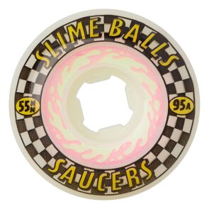 Santa Cruz Slime Balls Saucers Wheels 55mm 95a