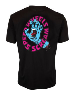 Santa Cruz Screaming Hand Scream T-Shirt Black Medium