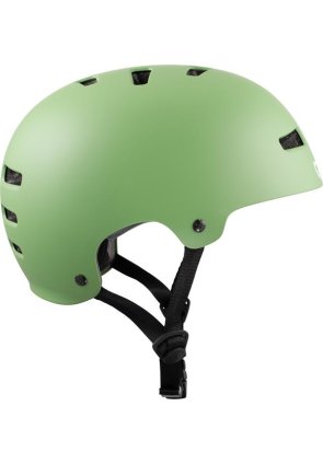 TSG Evolution Helm satin fatigue green