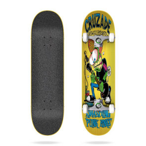 Cruzade Smashing Punk Finks Complete Skateboard 8"