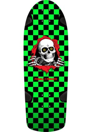 Powell & Peralta OG Ripper checkered green/black Deck...