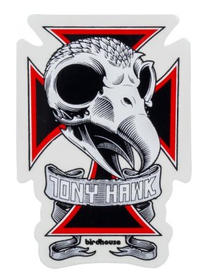 Birdhouse Tony Hawk Skull 2 Sticker 3.5"